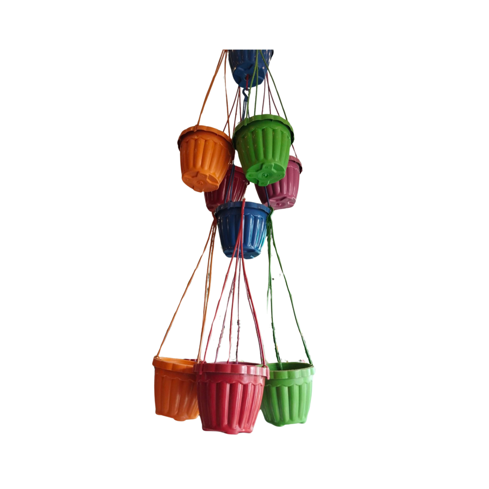 Plastic Hanging Pots – Vibrant & Lightweight