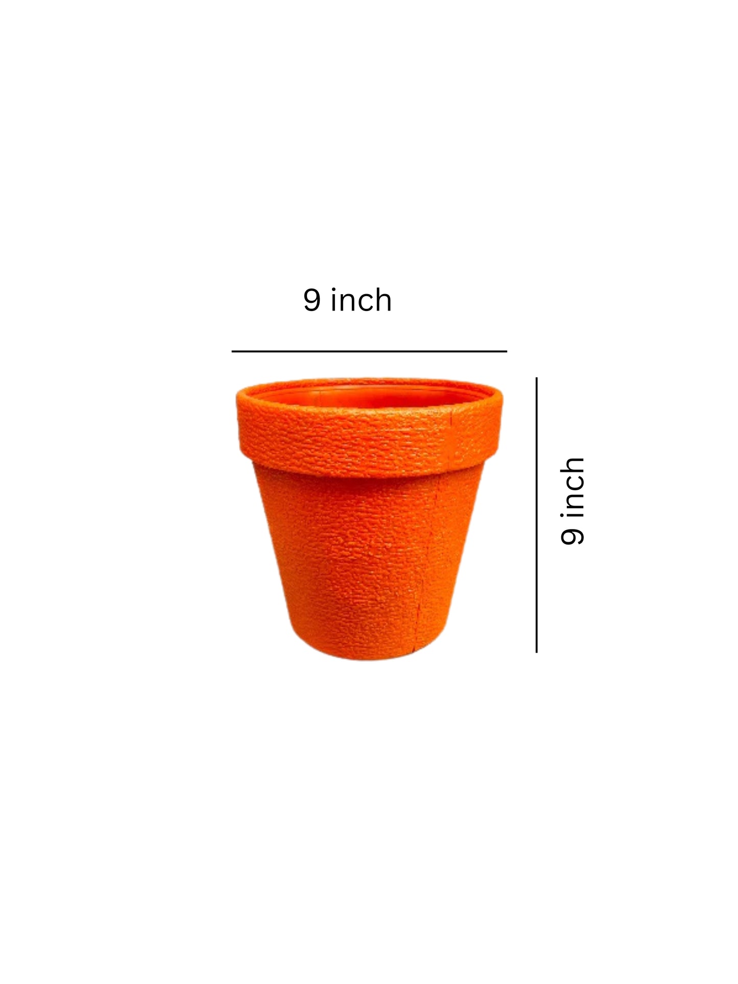 Colorful Unbreakable Fiber Plastic Flower Pot each