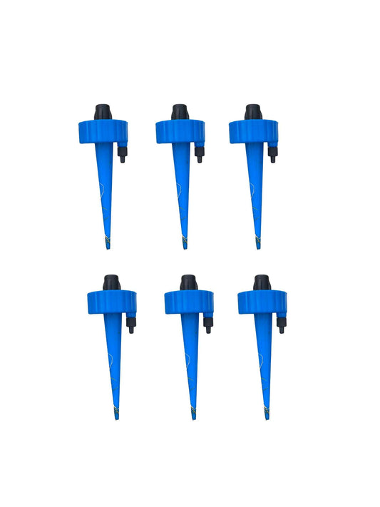 Adjustable Flower Watering Spikes – Automatic Drip Irrigation Pack of 6
