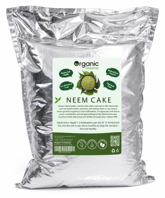 Neem Cake Organic Fertilizer 5kg | Natural Soil Conditioner & Pest Control for Plants