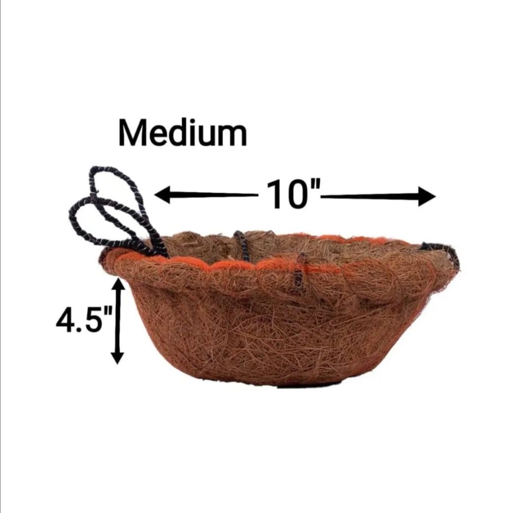 Premium Coco Basket for Plants – Small, Medium & Large