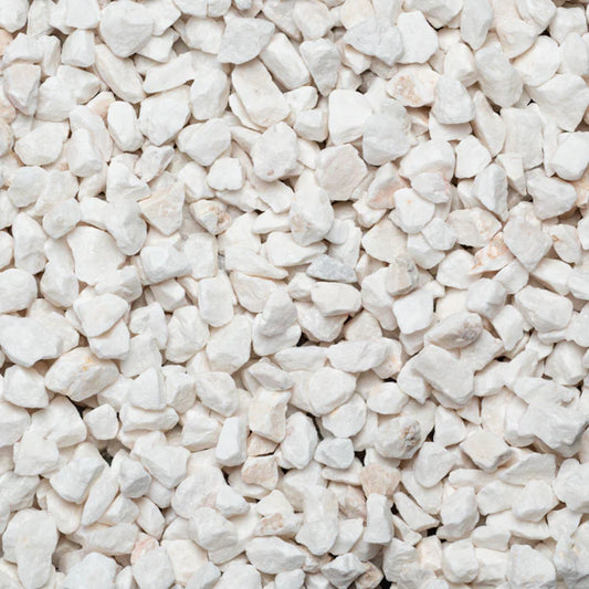 Pebbles White Crush 1 Kg - White Crush for garden landscapes
